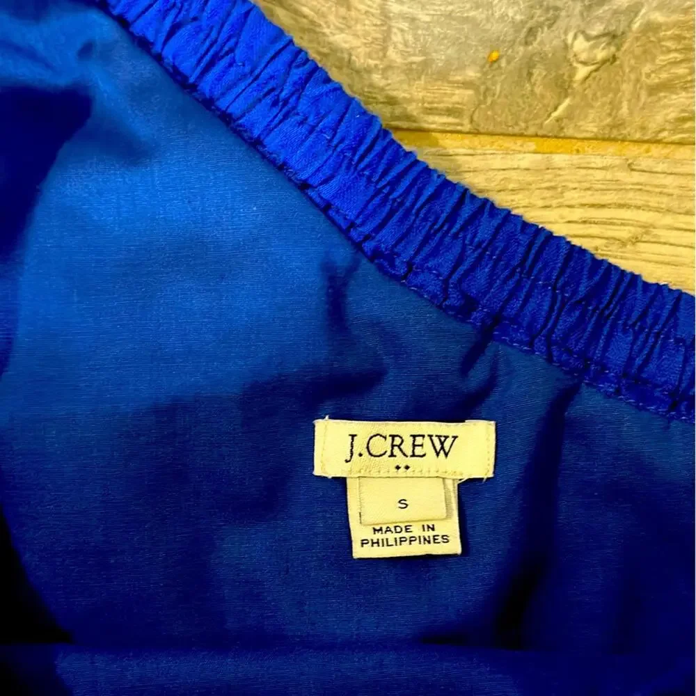 J. Crew Factory Ruffle One Shoulder Dress - Picture 3 of 3